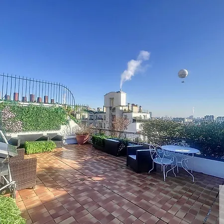 A Magnificent Place With Terrace And Eiffel Tower View Appartement Paris